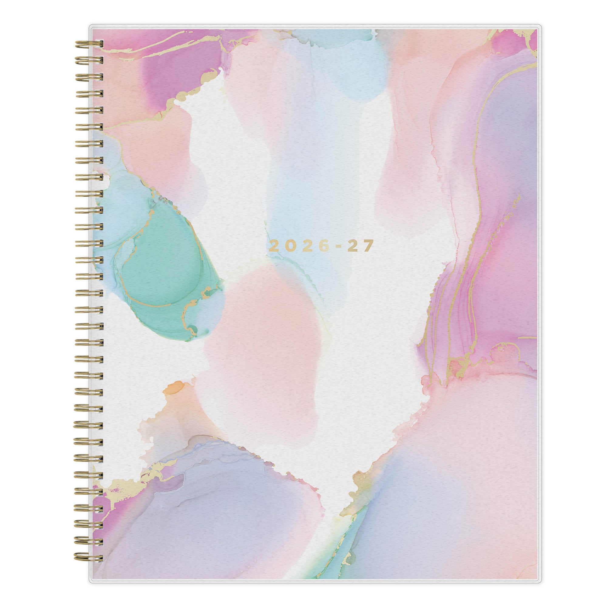 Multicolored abstract design planner with &