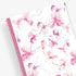 breast cancer awareness 2026 planner by blue sky featuring beautiful pink orchids and white background on the front cover in a 8.5x11 size