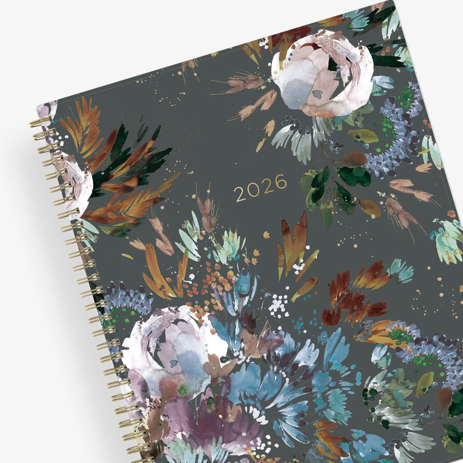 Midnight Garden 2026 Weekly Monthly 8.5x11 Kelly Ventura for