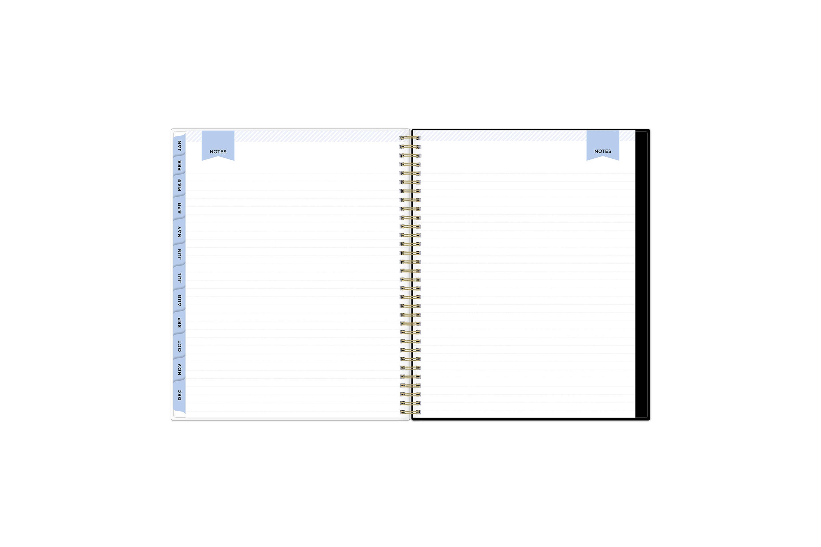 lined notes pages