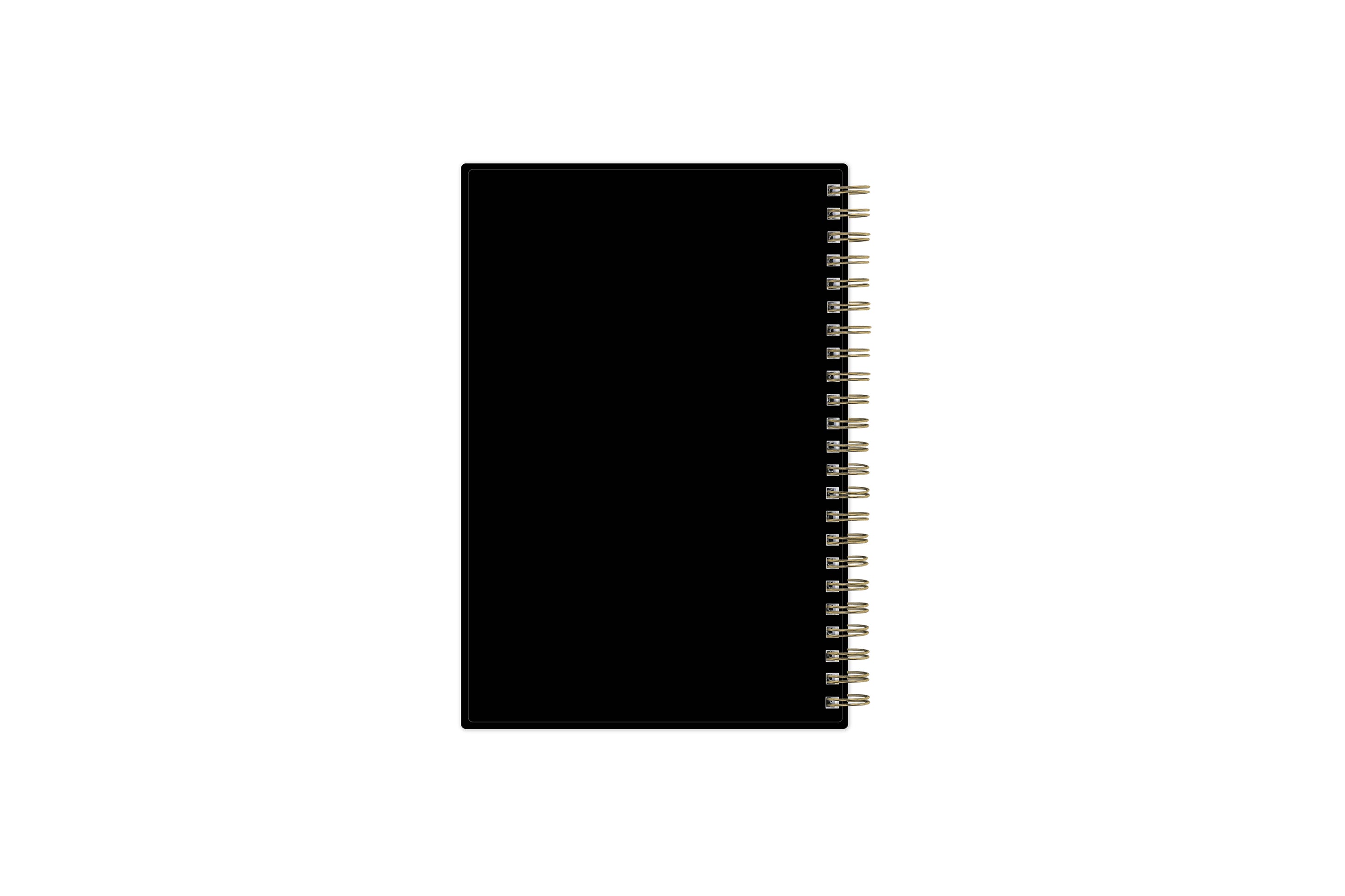 January 2024 - December 2024 dark charcoal background cover