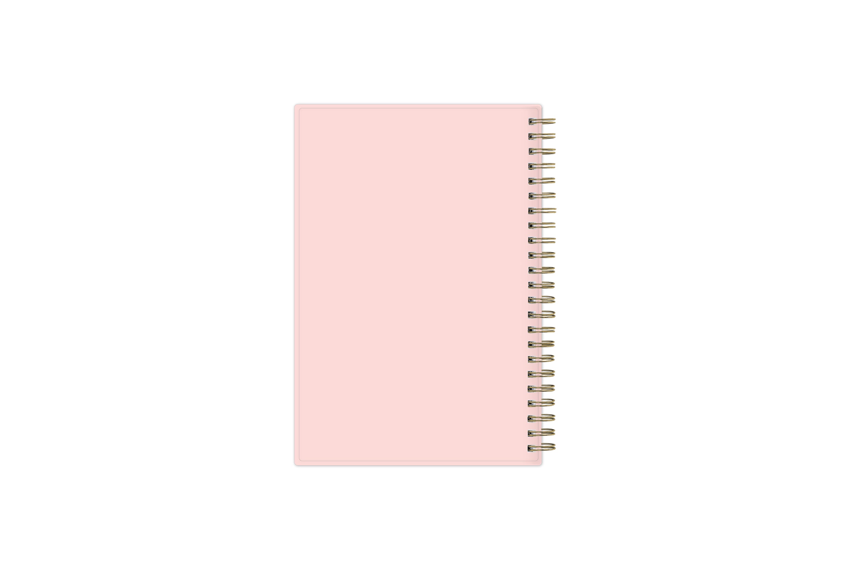 pink back cover 5x8 planner size