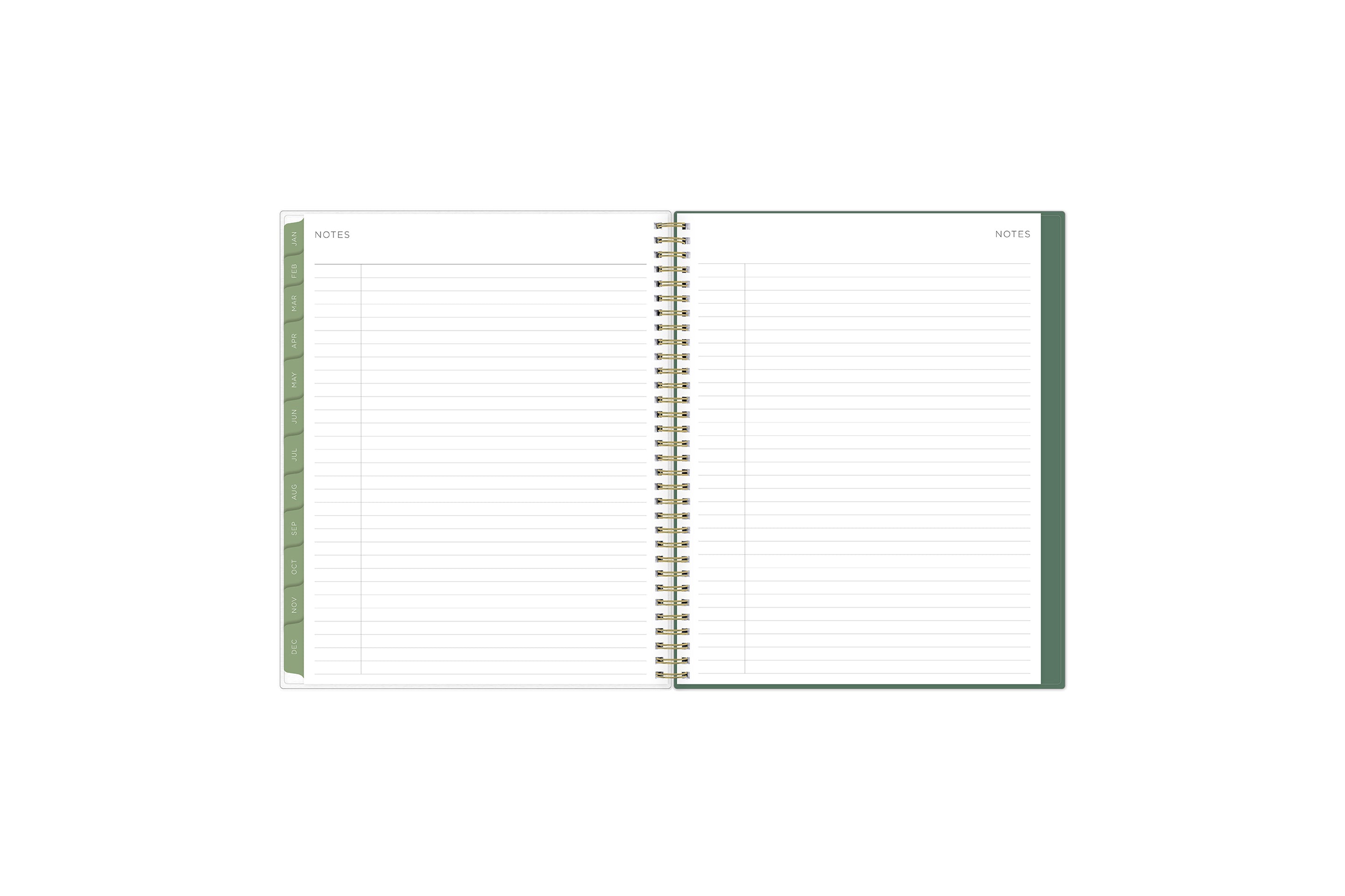 8.5x11 lined notes pages
