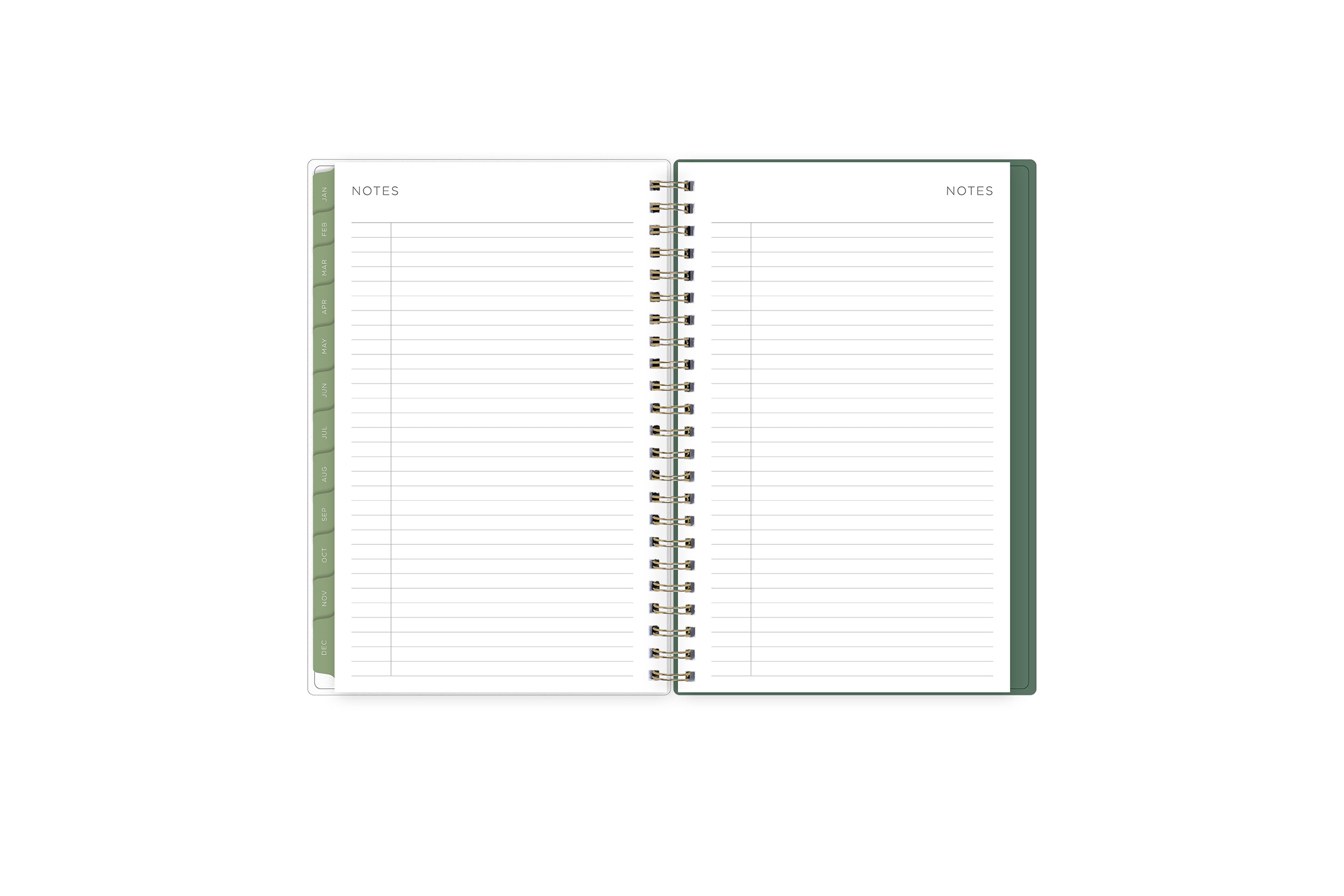 5x8 lined notes pages