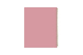 solid matte pink back cover 8.5x11