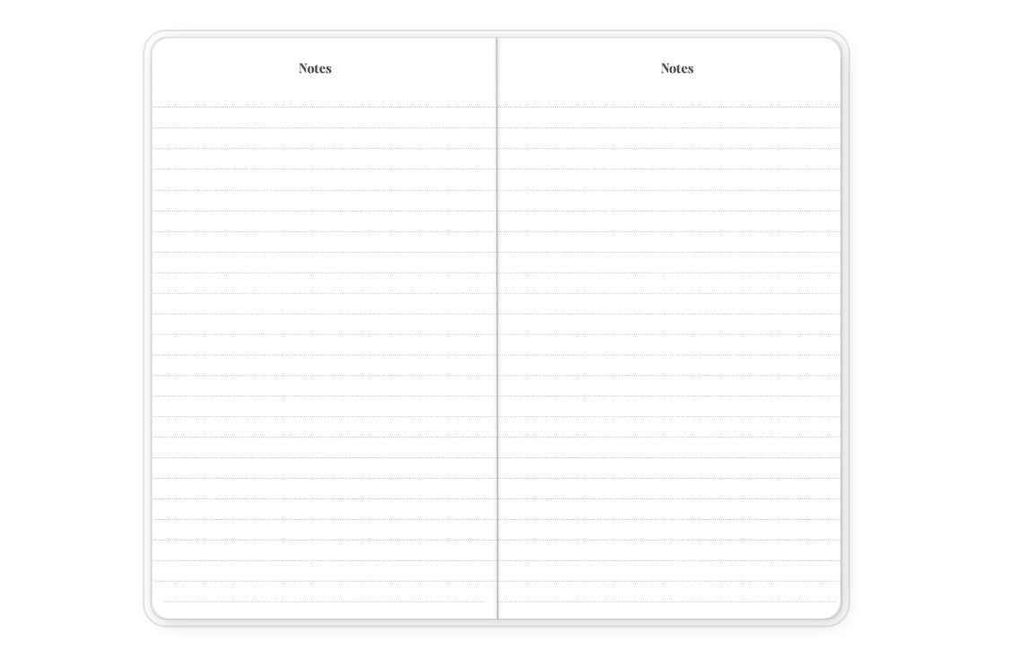 Blank sheet of paper with &