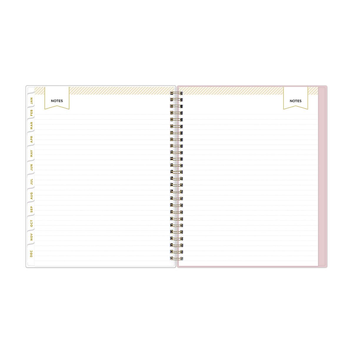 lined notes pages