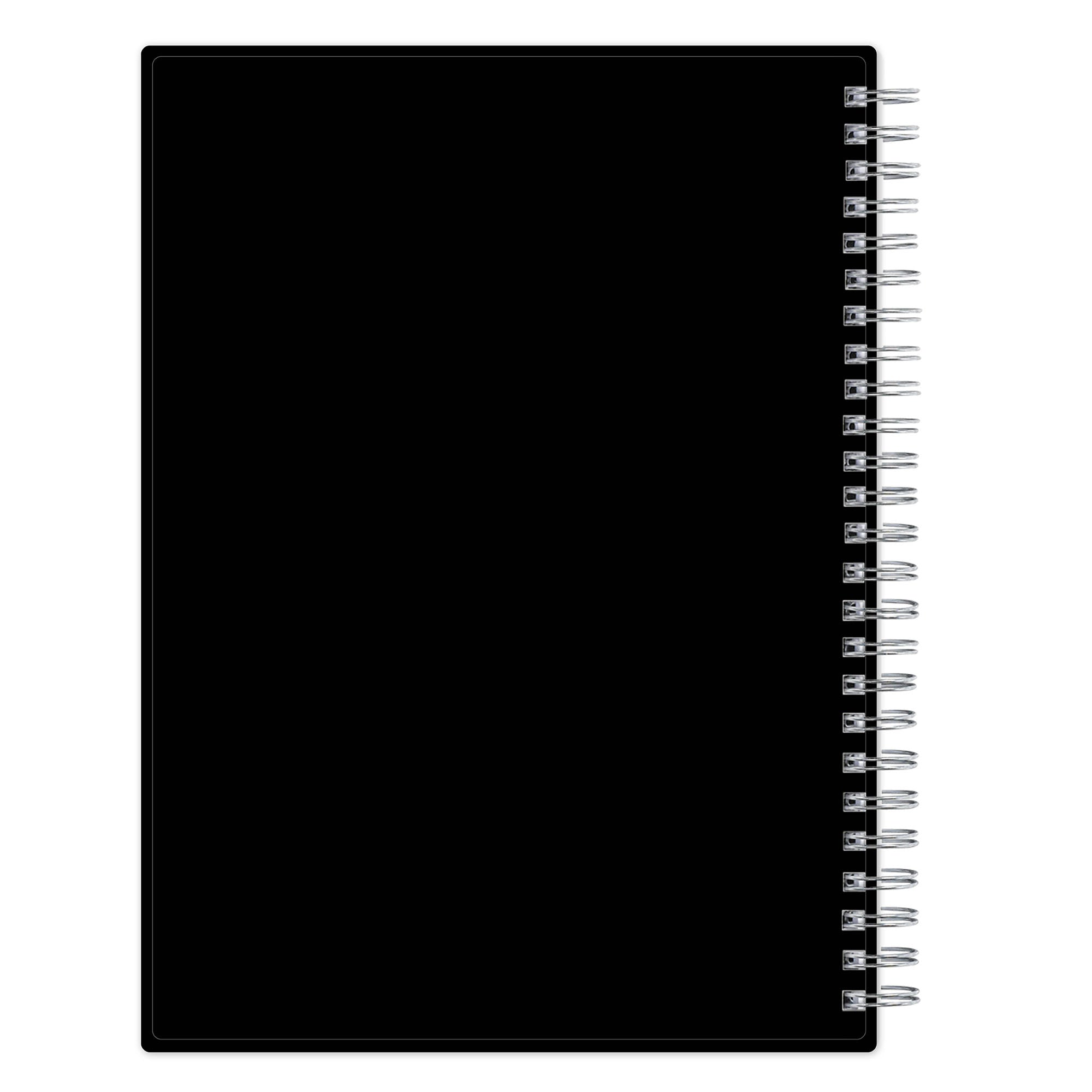 2026 planner featuring black back cover in 5.875x8.625 planner notes format