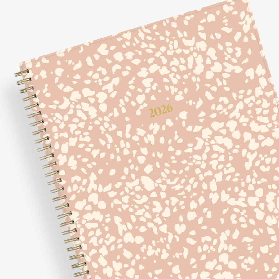 Bengala Desert Rose 2026 Weekly Monthly 8.5x11 Planning Calendar - The Everygirl