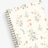 floral cover with white background on both front and back for this 2026 planner