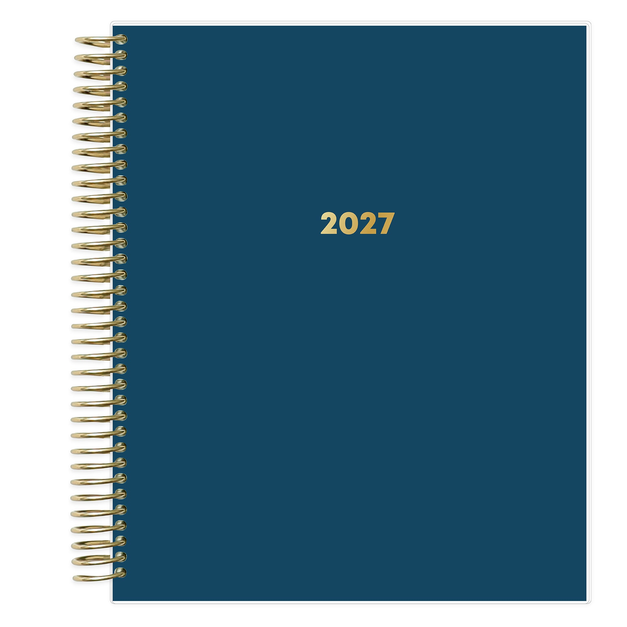 Blue planner with &