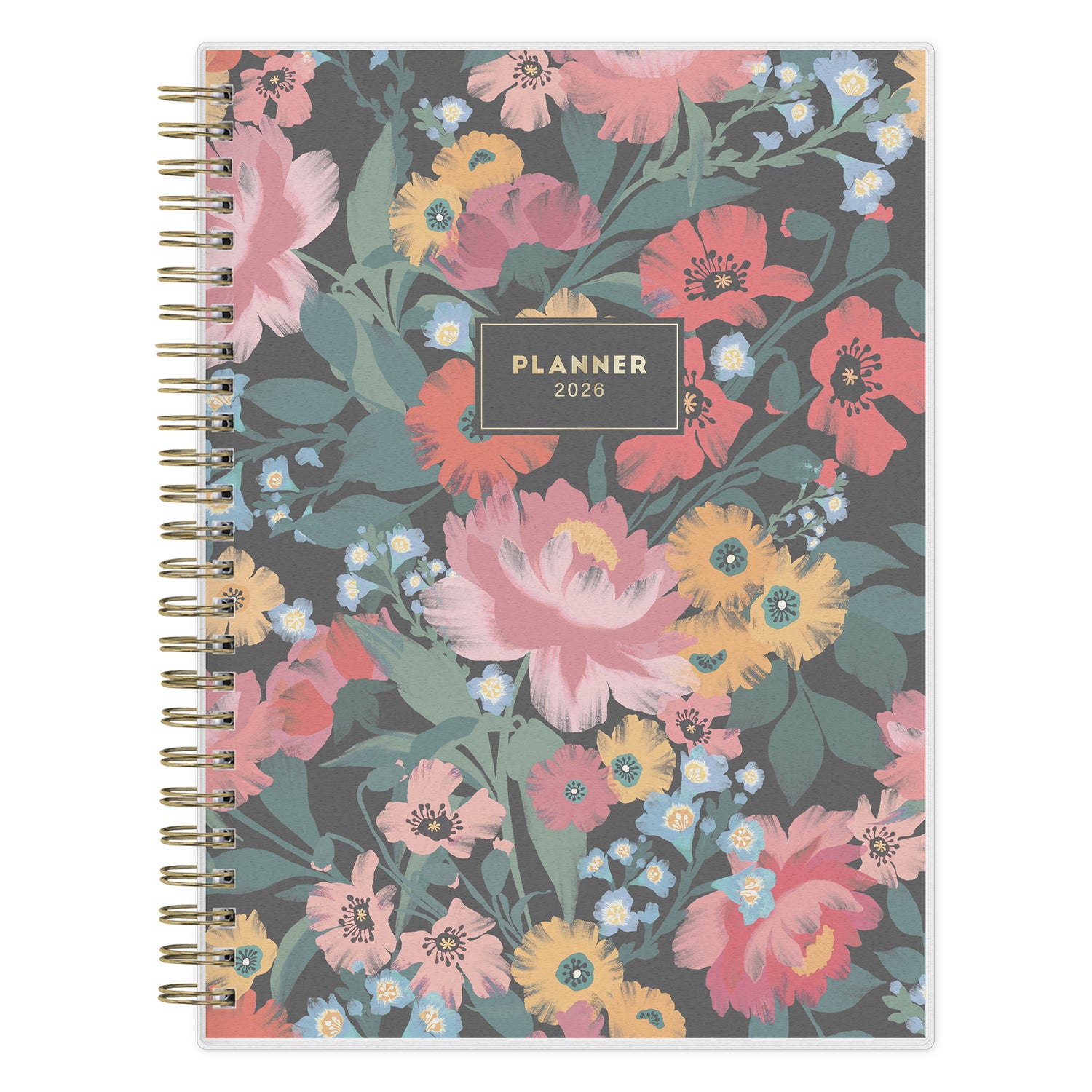 floral front cover planner notes