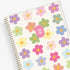 floral front cover with daisies on this 8.5x11 planner