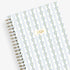 2026 planner with floral striped from cover