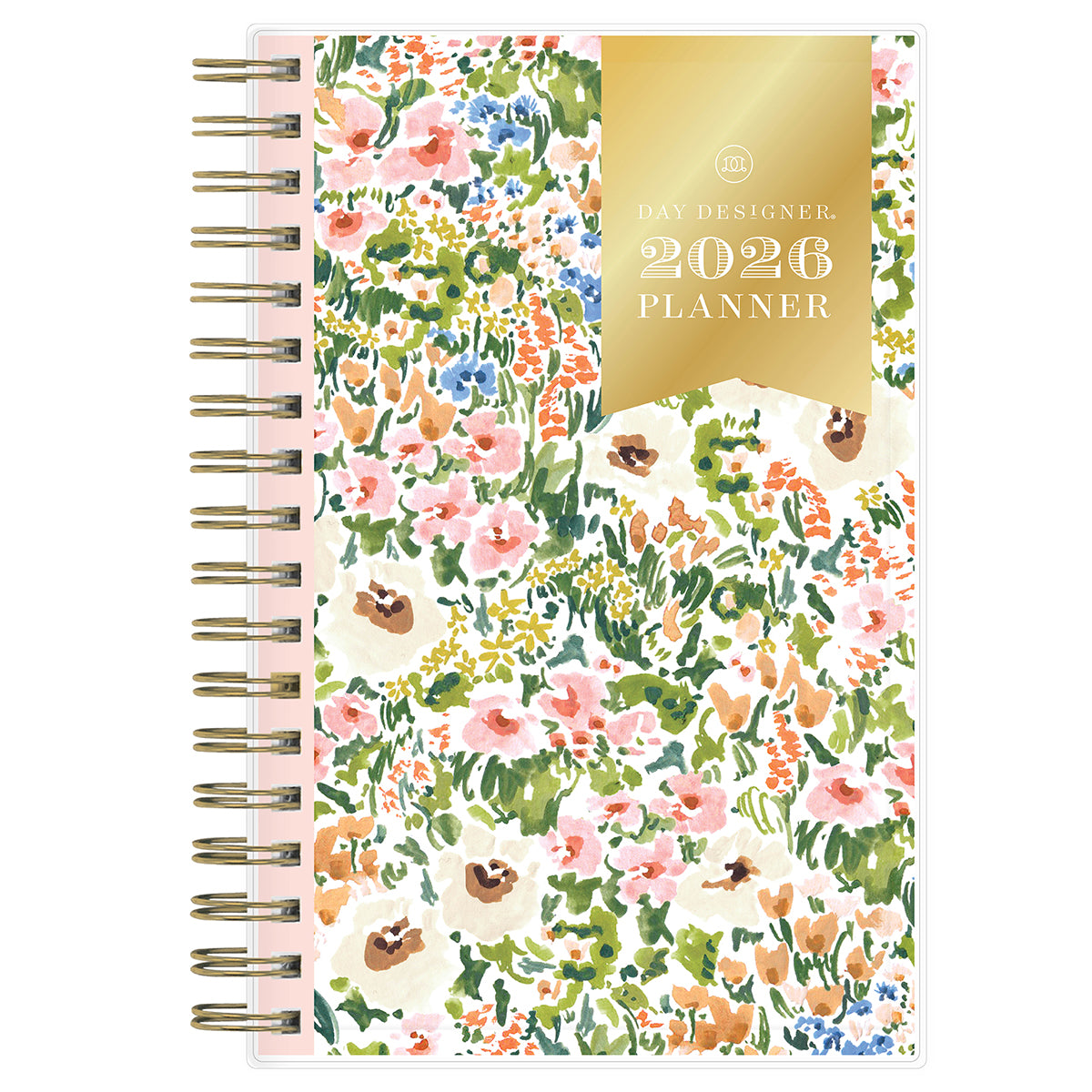 2026 planner with floral front cover