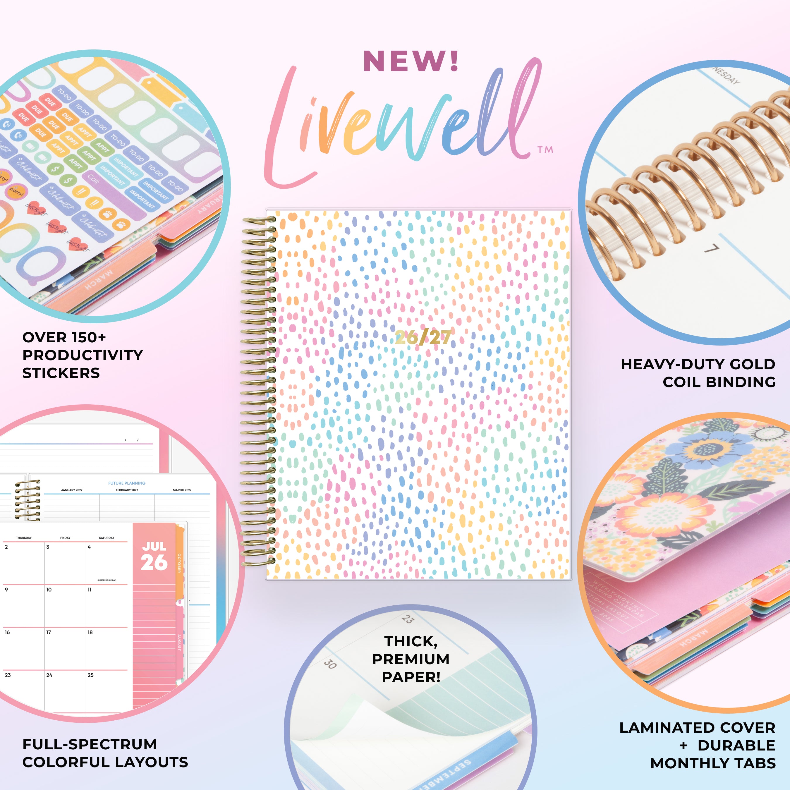 the academic planner has bonus content to ensure you have a strong, organized school year.