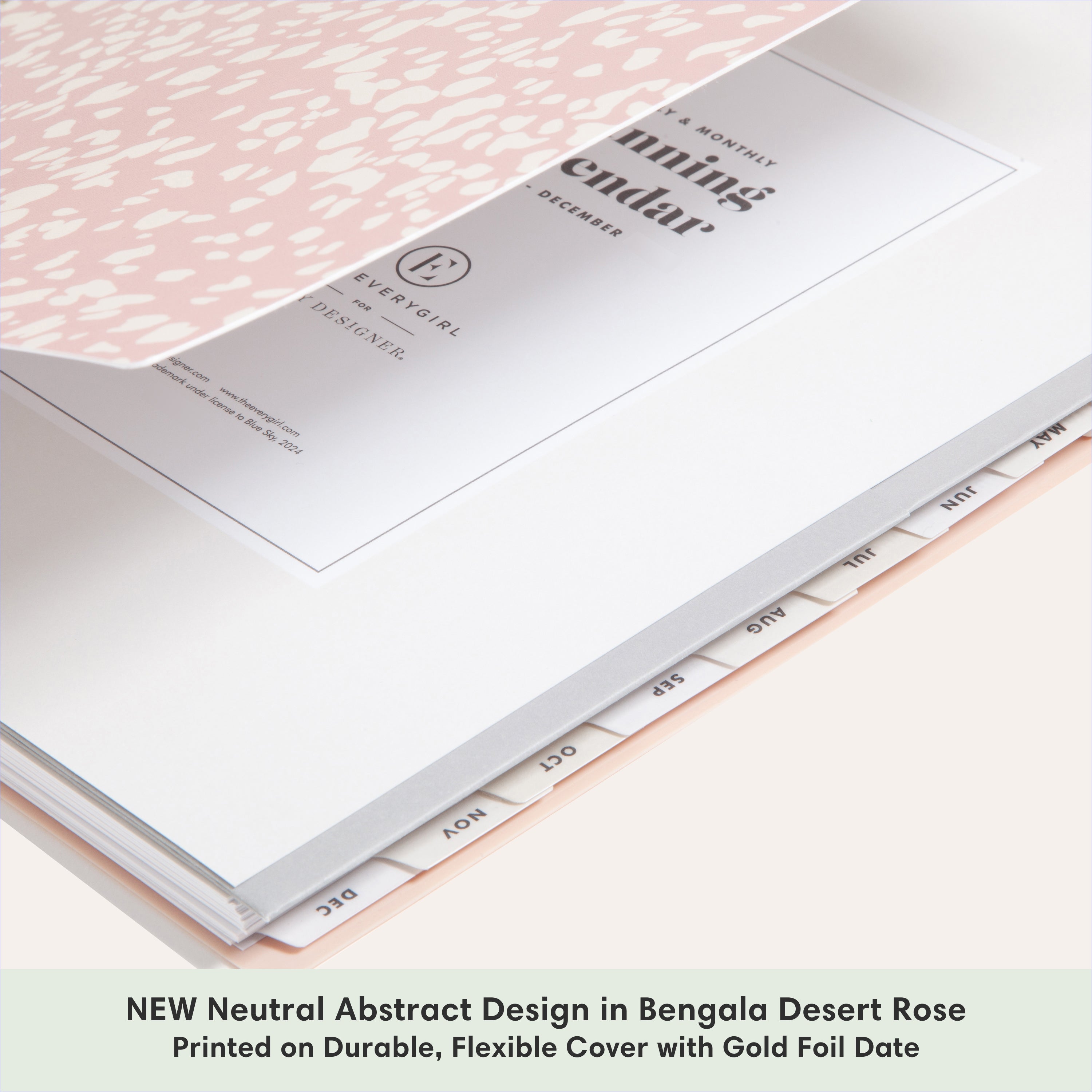 high definition photo of the planner printed with quality flexible cover.