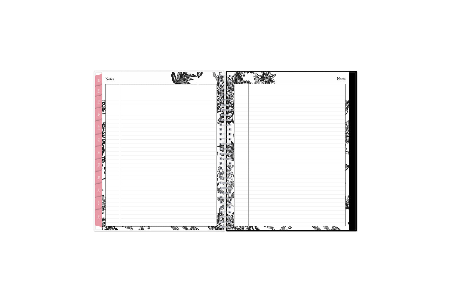 weekly monthly featuring ample lined writing space