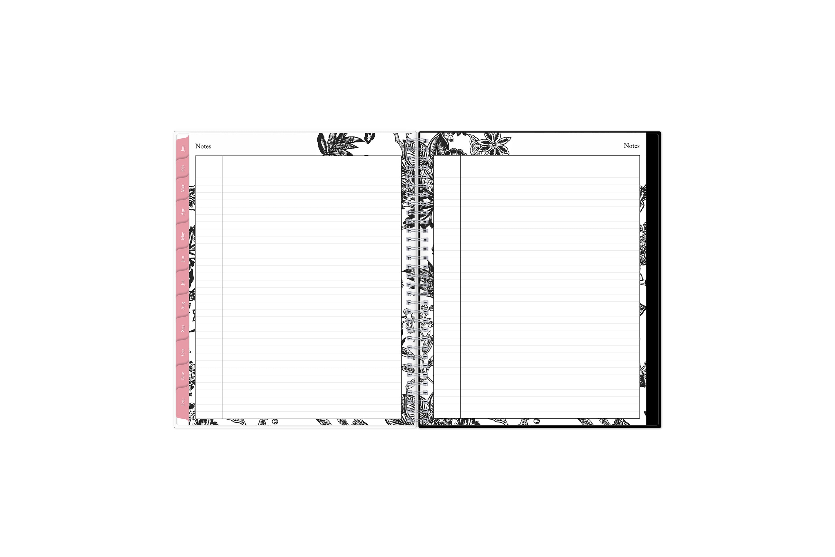 weekly monthly featuring ample lined writing space