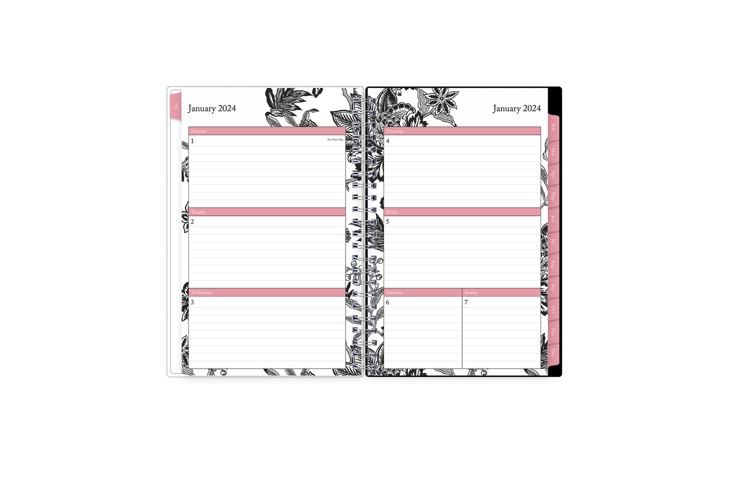 Featuring a 2024 planner from Blue Sky, this planner&