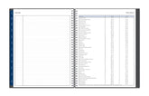 lined notes page on the left and holidays on the right for years 2026 and 2027