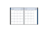 The January 2024 - December 2024 weekly appointment book from Blue Sky features a clean, optimized monthly spread with lined writing space, notes section, and dark blue monthly tabs for easy navigating