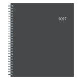 january 2027 to december 2027 planner featuring a charcoal front cover in 8x10 size with monthly format.