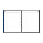 lined notes page with holiday list for this 2027 monthly planner with ample writing space on each side