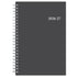 Gray planner with spiral binding and &