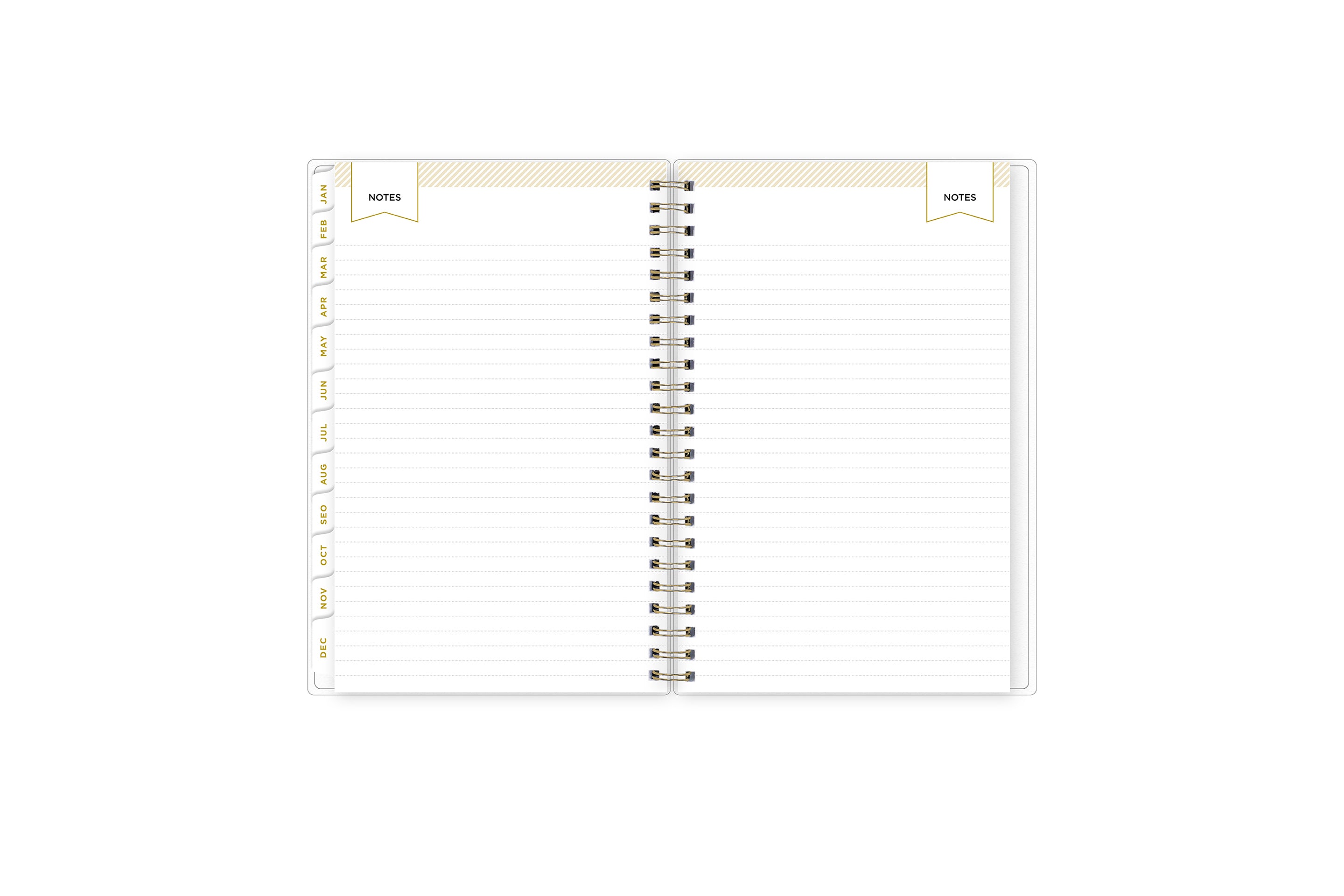 weekly monthly appointment book featuring ample lined writing space