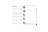 2025 and 2026 reference year calendar in 5x8 planner size
