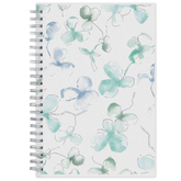 2027 blue sky planner floral front cover in 5x8 size with twin wire o binding