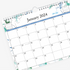 January 2024 to December 2024 monthly wall calendar in this perfect 11x8.75 size with ample blank writing space