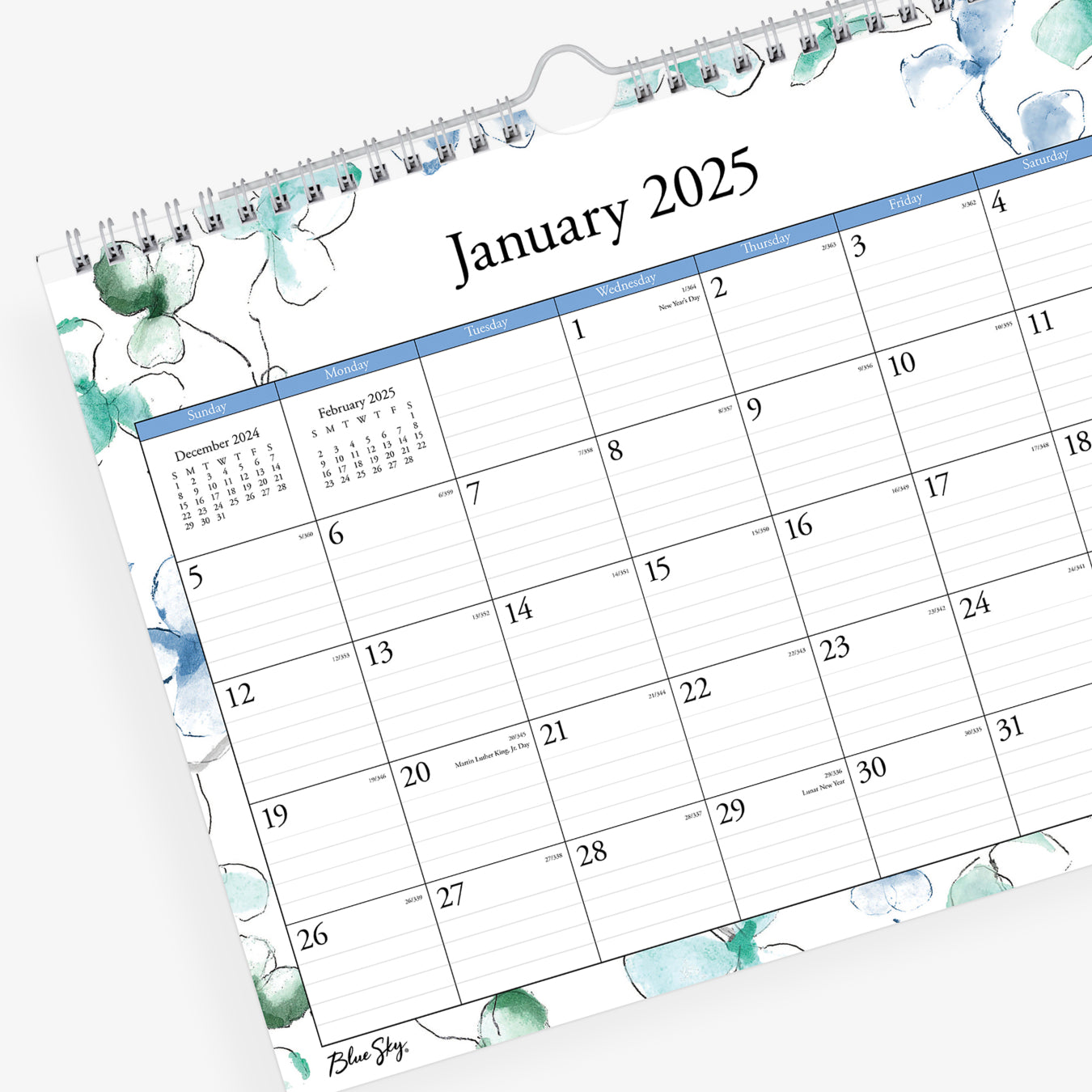 Lindley 2025 Wall Calendar 11x8 75 Blue Sky lindley-2025-wall-calendar-11x8-75-blue-sky