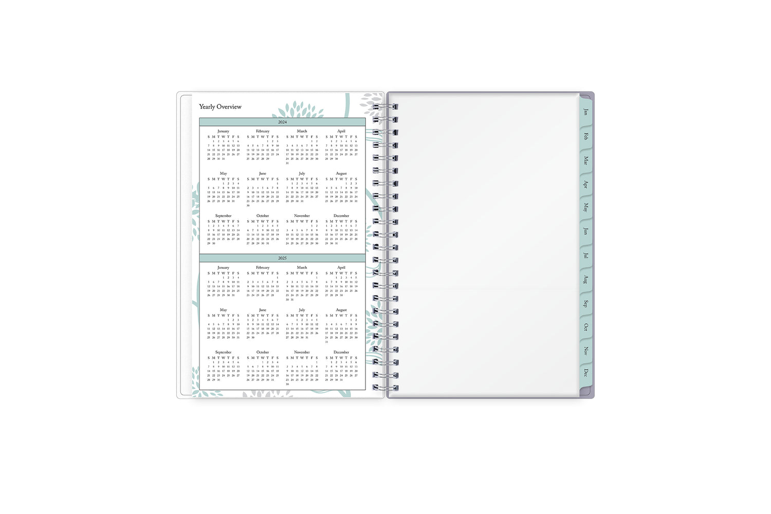 Featuring a 2024  planner from Blue Sky, this planner&