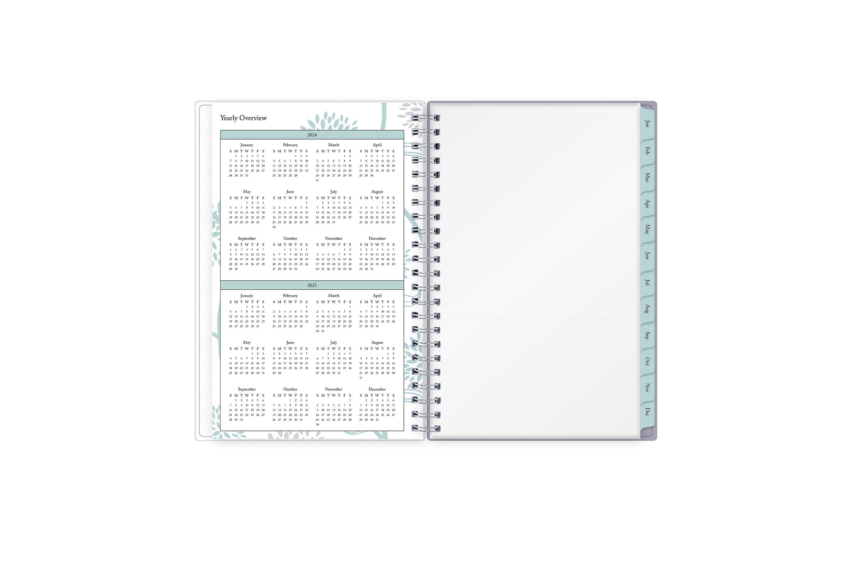 Featuring a 2024  planner from Blue Sky, this planner&