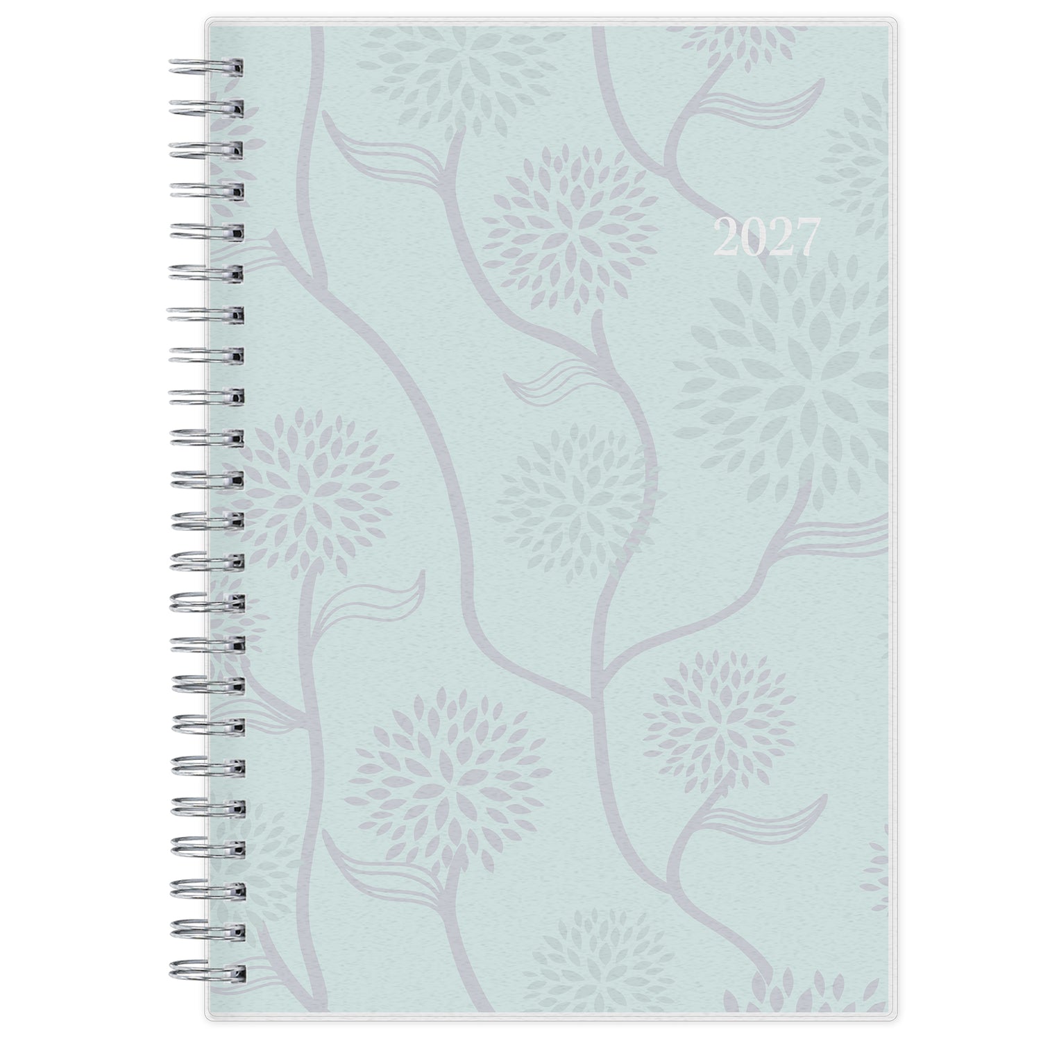 January 2027 - December 2027 floral front cover in 5x8 size