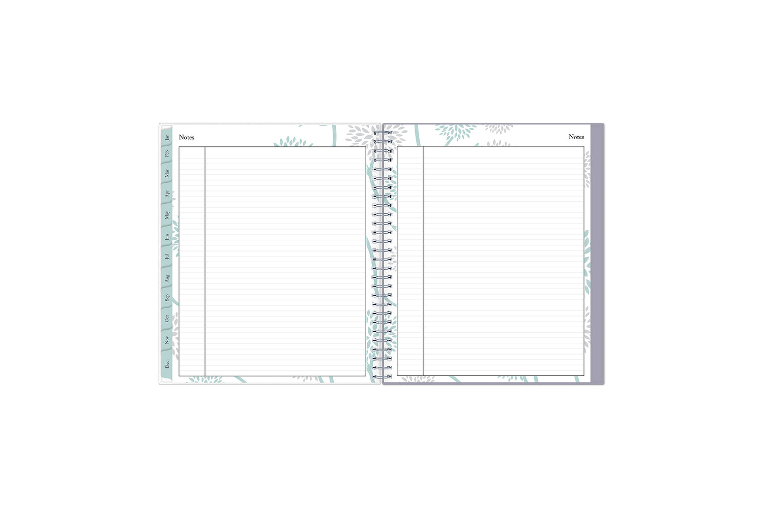 ample lined writing space on this 8x10 2024 planner