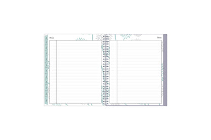 ample lined writing space on this 8x10 2024 planner
