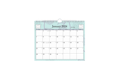 January 2024 - December 2024 monthly wall calendar in 11 x 8.75 size