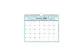 January 2024 - December 2024 monthly wall calendar in 11 x 8.75 size