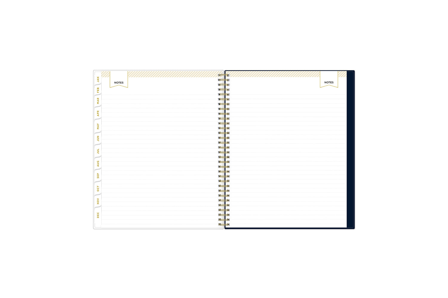 weekly monthly appointment book featuring ample lined writing space