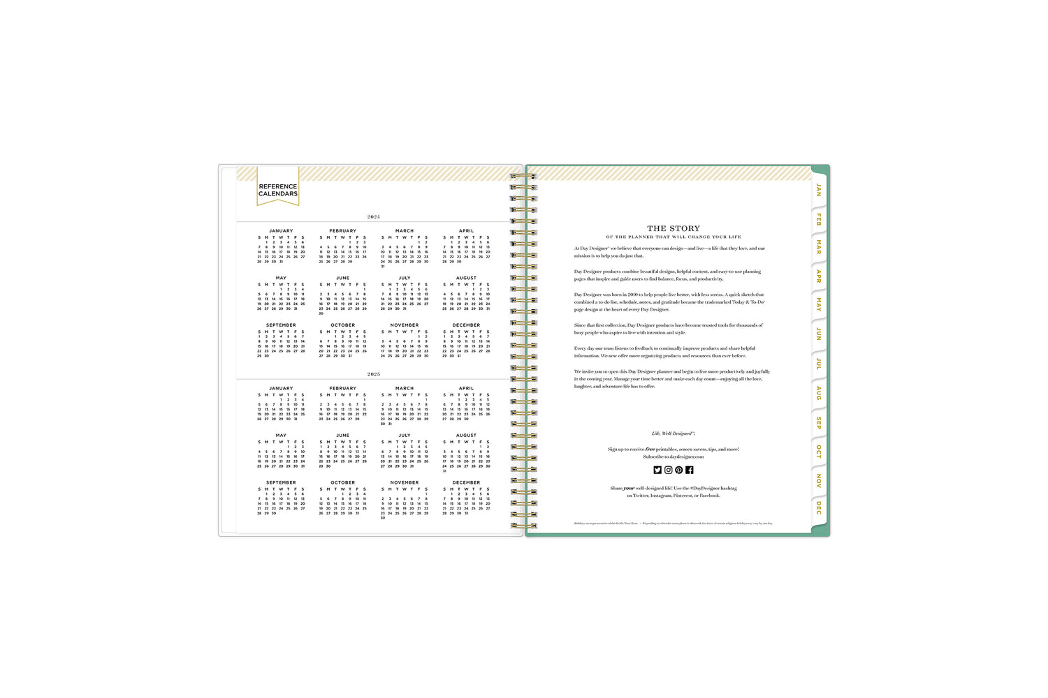2024 2025 reference calendar