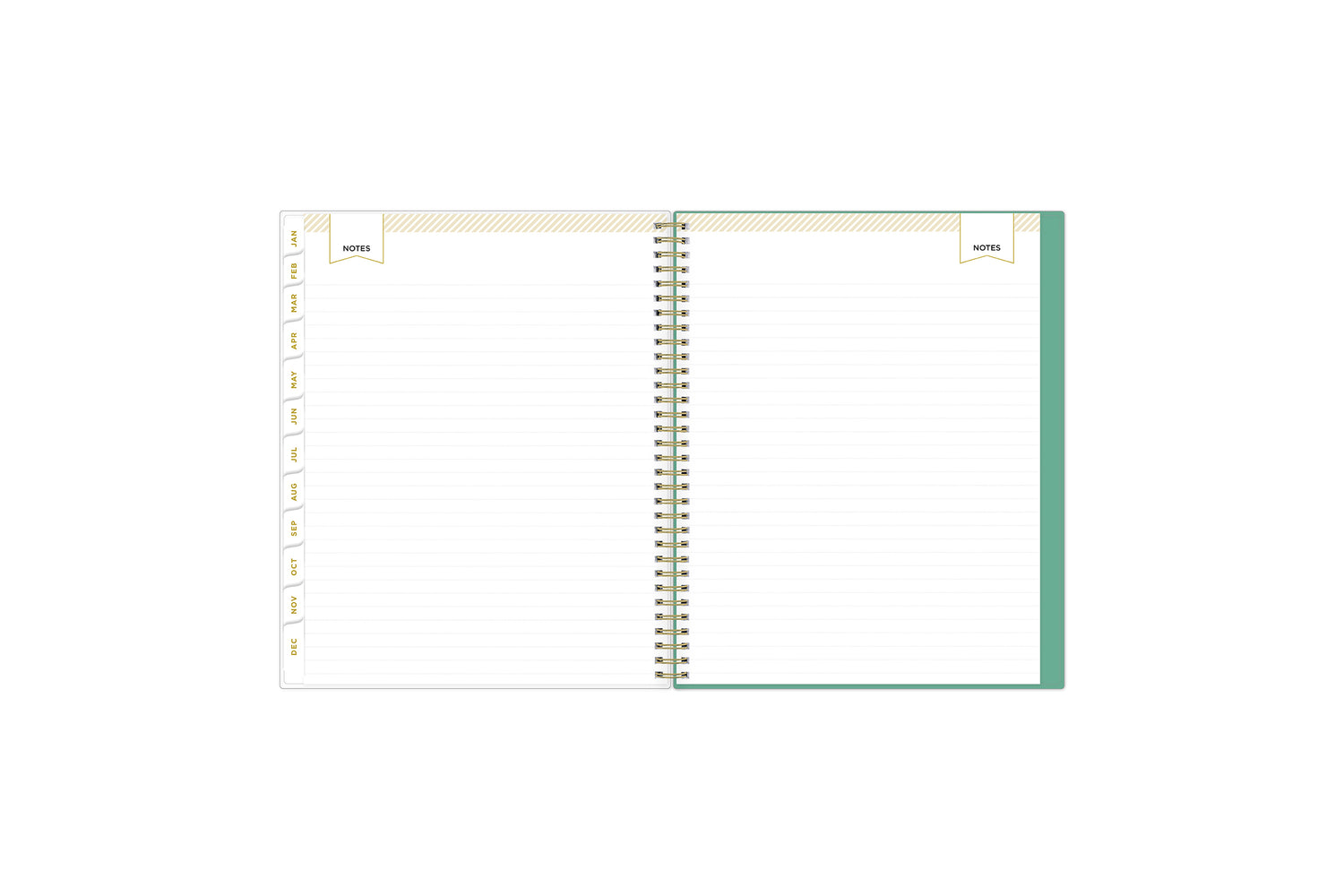 2024 weekly monthly appointment book featuring ample lined writing space