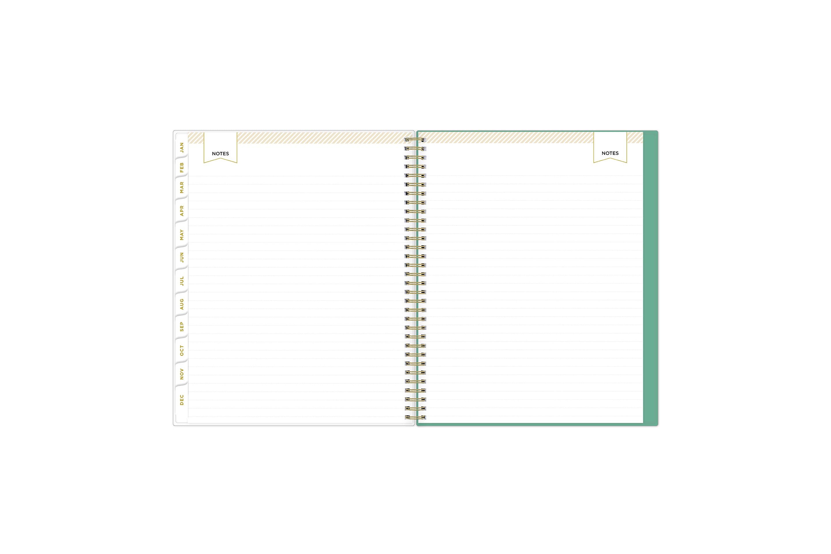 2024 weekly monthly appointment book featuring ample lined writing space