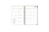 January 2024 monthly overview with to do lists, notes section, square boxes with lined writing space for dates, and white colored monthly tabs