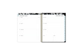 weekly view on this 2024 monthly weekly planner featuring ample lined writing space, weekly to do section, notes section, and blue monthly tabs
