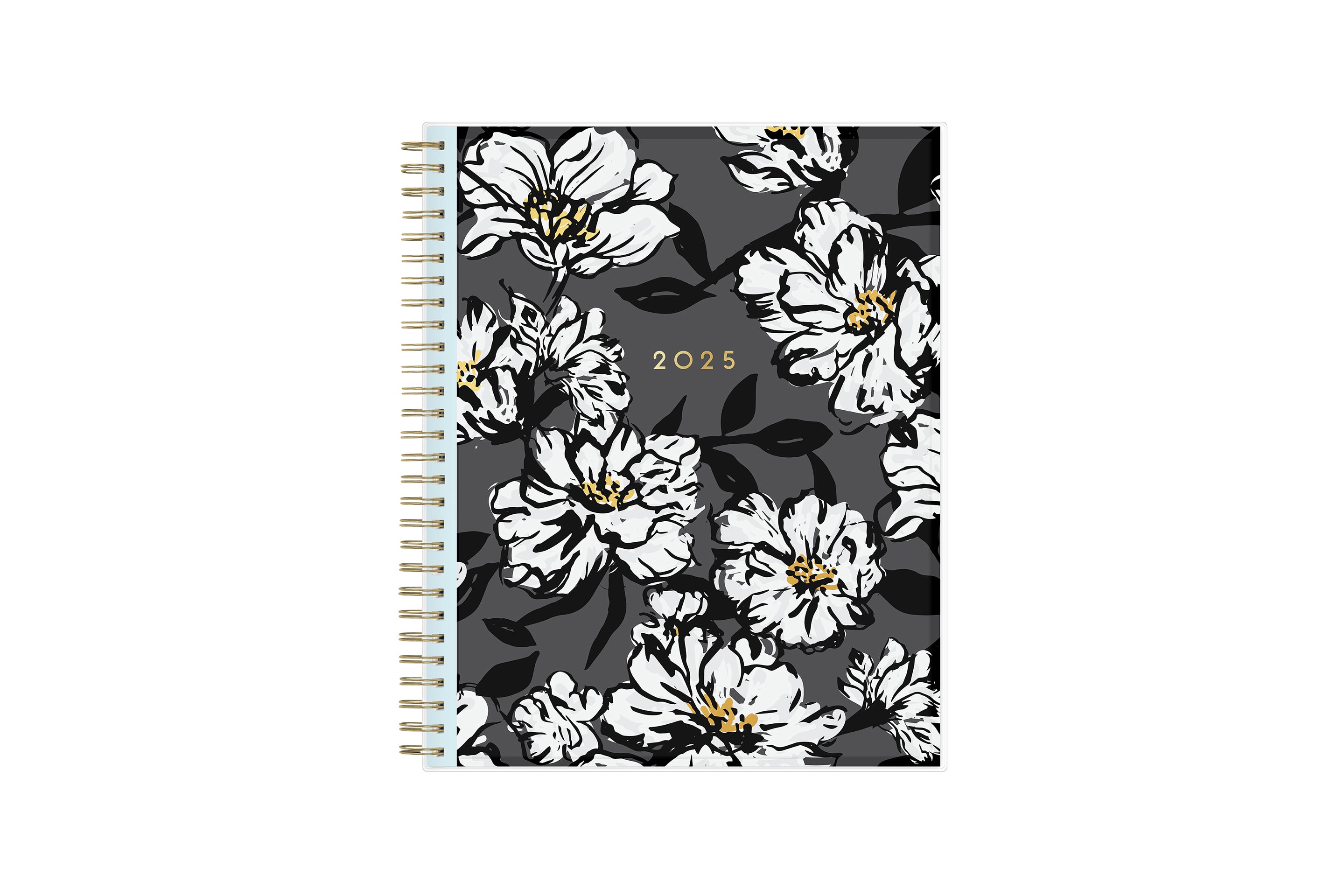 Baccara Dark 2025 Monthly 8x10 Planner – Blue Sky