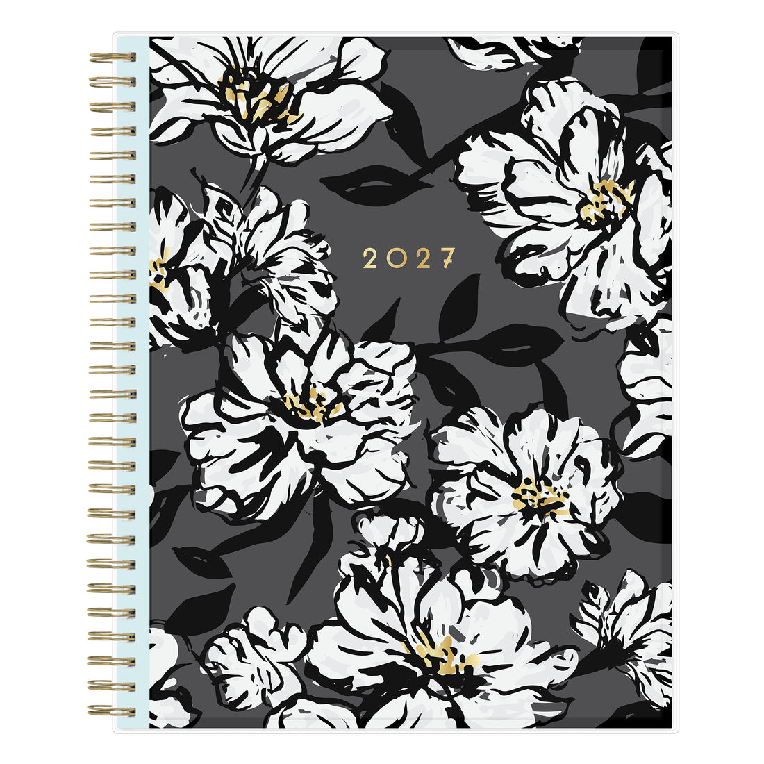 Baccara Dark 2027 Monthly 8x10 Planning Calendar