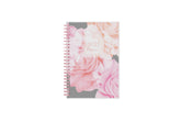 Take planning to the next level with this 2025 weekly monthly planner from Blue Sky featuring a cover with beautiful roses in shades of pink, rose gold twin wire-o binding in 5x8 planner size, and flexible front cover.